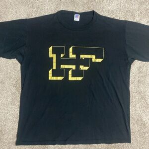 Size XL - Black Russel Athletics Vintage MiUSA “HF” Tee
